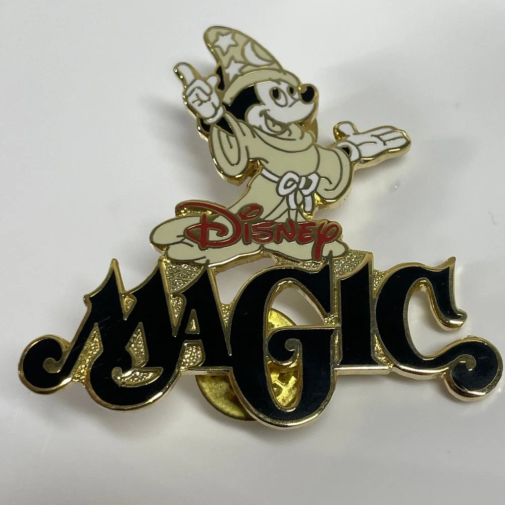 Limited Edition 5000 Disney MAGIC Cruise Ship Vintage Pin Sorcerer Mickey Mouse